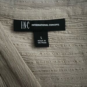 INC International Concepts Textured Top